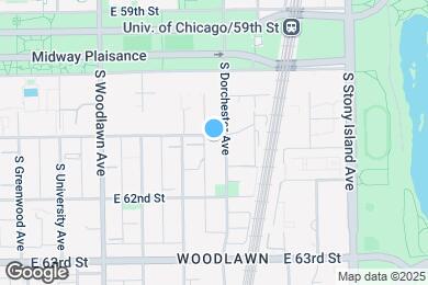 Map image of the property - 6104 S Dorchester Ave