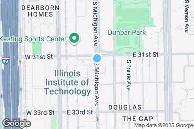Map image of the property - 3115 S Michigan Ave