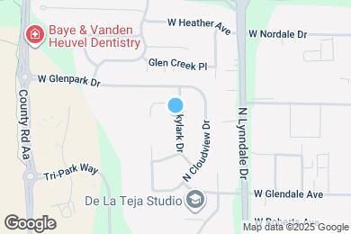 Map image of the property - 2331 Skylark Drive