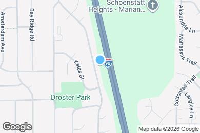 Map image of the property - 1317 S Thompson Dr