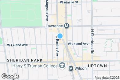 Map image of the property - 4715 N Racine Ave