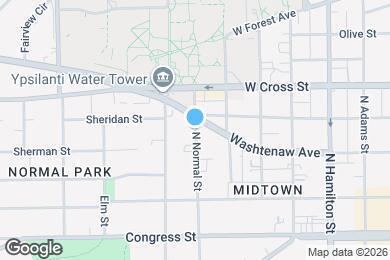 Map image of the property - 205 N Normal St