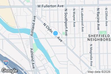 Map image of the property - 2204 N Clybourn Ave