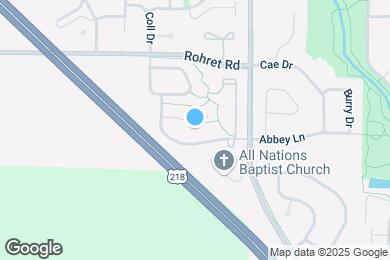 Map image of the property - 2518 Rushmore Dr