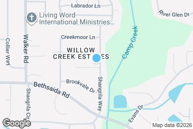 Map image of the property - 6847 Shangrila Way