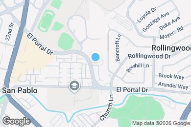 Map image of the property - 2595 El Portal Dr