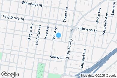 Map image of the property - 2635 Keokuk St