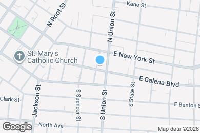 Map image of the property - 628 E Galena Blvd