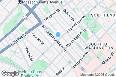 Map image of the property - 586 Massachusetts Ave