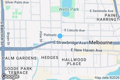 Map image of the property - 416 E Strawbridge Ave