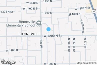 Map image of the property - 1228 N 760 W