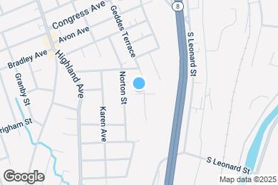Map image of the property - 164 Geddes Terrace