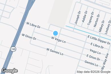 Map image of the property - 501 W Vega Ln