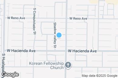 Map image of the property - 9848 Sonora Bend Ave