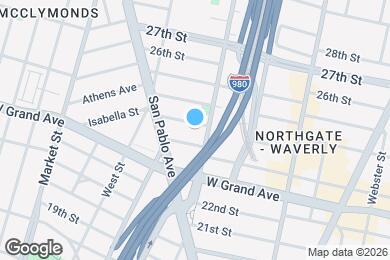 Map image of the property - 663 24th St
