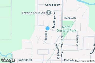 Map image of the property - 693 Seville Ln