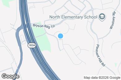 Map image of the property - 1733 Mexican Heather Dr