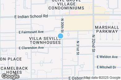 Map image of the property - 3812 N 30th St