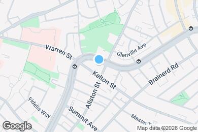 Map image of the property - 1408 Commonwealth Ave