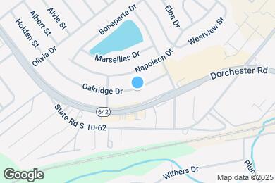 Map image of the property - 4117 Oakridge Dr