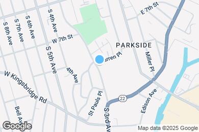 Map image of the property - 665 S 3rd Ave