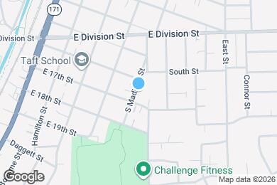 Map image of the property - 1612 S Madison St