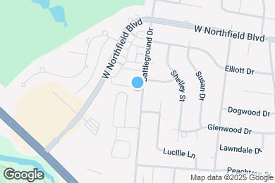 Map image of the property - 1730 N Cove