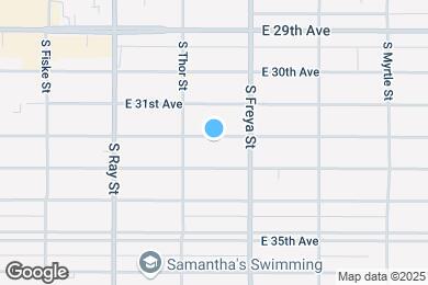 Map image of the property - 3428 E 32nd Ave
