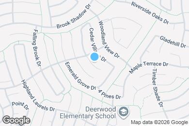 Map image of the property - 3102 Hickory Falls Dr