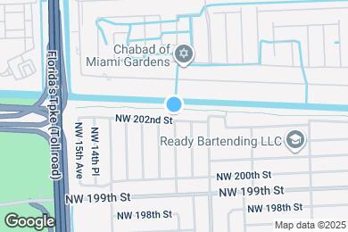 Map image of the property - 1261 NW 202nd St