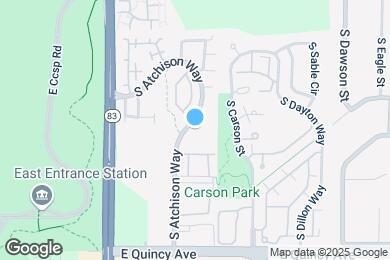 Map image of the property - 4070 S Atchison Way