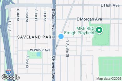 Map image of the property - 3610 S Howell Ave