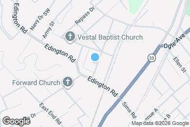 Map image of the property - 1313 Chestnut St