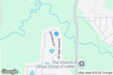 Map image of the property - 1321 Scenic Hills Dr