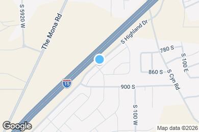 Map image of the property - 846 S Brubaker Way