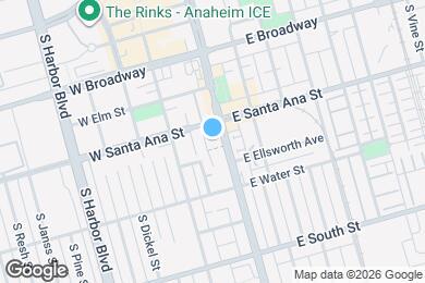Map image of the property - 507 S Anaheim Blvd