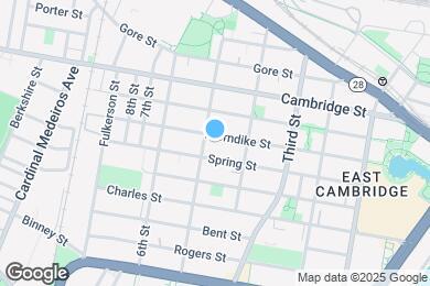 Map image of the property - 112 Thorndike St