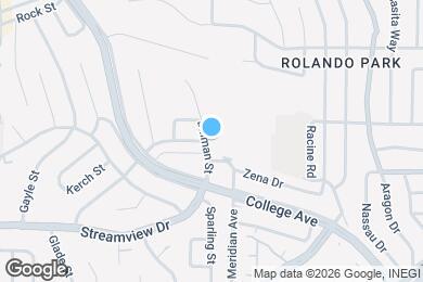 Map image of the property - 3703 Billman St