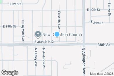 Map image of the property - 3812 Priscilla Ave