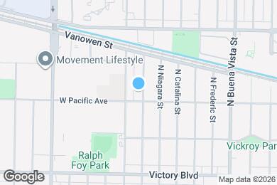Map image of the property - 1911 N Fairview St