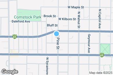 Map image of the property - 811 N Pine St
