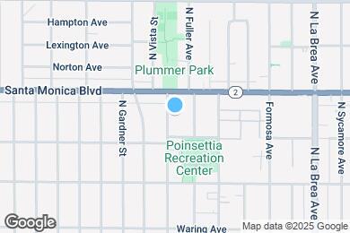Map image of the property - 1034 N Martel Ave