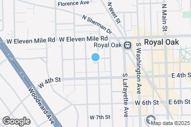 Map image of the property - 306 S Laurel St