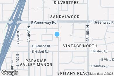 Map image of the property - 15202 N 38th St