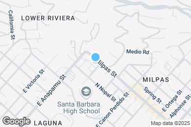 Map image of the property - 1105 N Milpas St