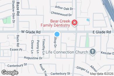 Map image of the property - 3012 Hilltop Dr