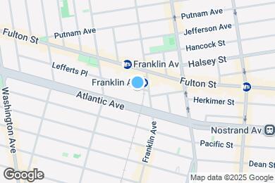Map image of the property - 208 Lefferts Pl