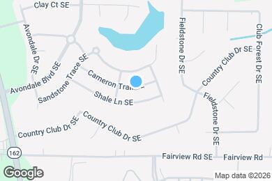 Map image of the property - 3850 Cameron Trail SE