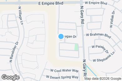 Map image of the property - 1806 W Paisley Dr