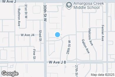 Map image of the property - 2851 W Ave J4